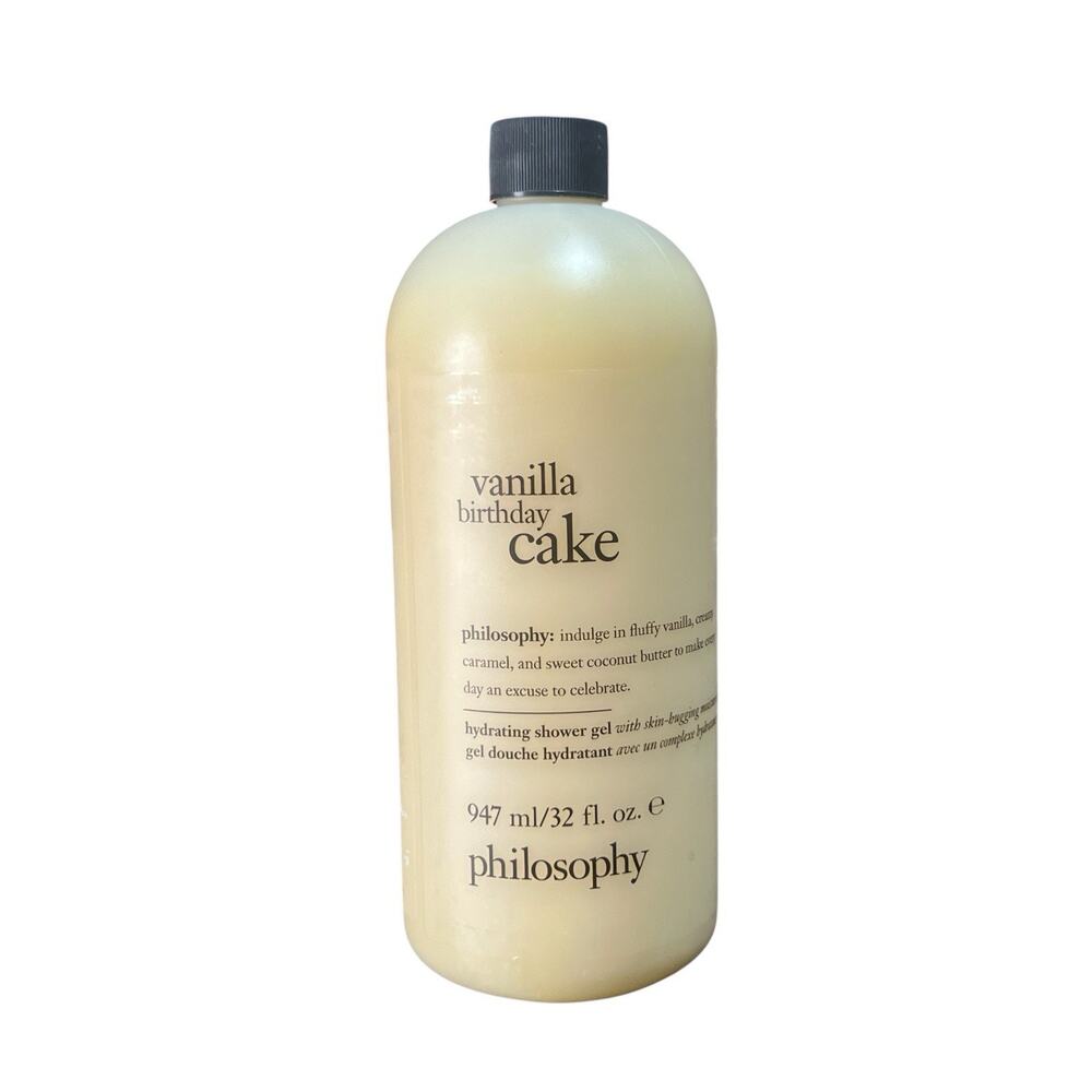 Philosophy Vanilla Birthday Cake Shower Gel 32 Fl Oz New Sealed